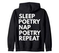 Poésie de Sommeil Poésie Repeat Lover Poète Sweat à Capuche
