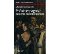 Poésie espagnole moderne et contemporaine