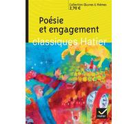 Poésie et engagement - Hélène Potelet - Hatier - Poche - Scolaire / Universitaire