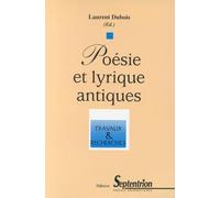 Poésie et lyrique antiques