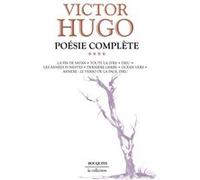 Poésie IV - broché - NE Victor Hugo (Auteur)