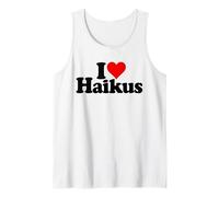Poésie japonaise « I Love Heart Haikus » Débardeur