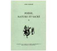 Poésie, Nature Et Sacré - Tome 2, L'âge Archaïque
