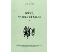 Poésie, Nature Et Sacré - Tome 2, L'âge Archaïque