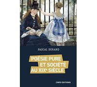 Poésie pure et société au XIXe siècle