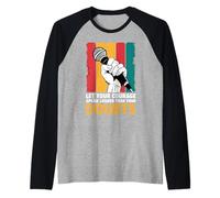 Poésie Slam Laissez Votre Courage Parler Plus Fort Slam Poésie Manche Raglan