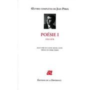 Poésie - Tome 1, 1953-1978 Jean Pérol (Auteur), Pierre Perrin (Préface)