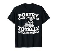 Poésie vers - Littérature Écriture Poésie T-Shirt