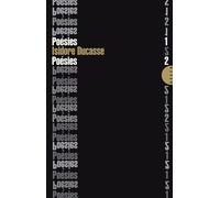 Poésies 1 & 2 Tomes 1 et 2 - Isidore Ducasse - Allia - broché - Poésie