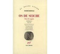 Poésies - 1920-1927 - Eugenio Montale - Gallimard - Livre
