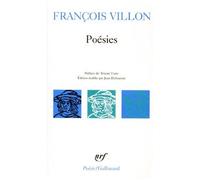 Poésies - François Villon - Gallimard - Livre