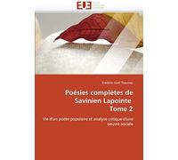 Poésies Complètes De Savinien Lapointe Tome 2