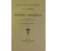 Poesies Diverses T1 Stfm 74