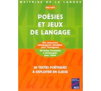 Poésies et Jeux de langage, CE2, CM1