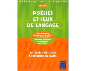 Poésies et Jeux de langage, CE2, CM1