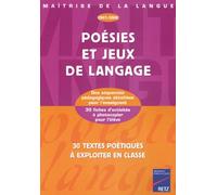 Poésies Et Jeux De Langage Cm1/Cm2