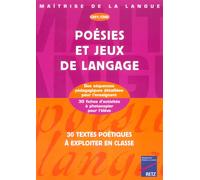 Poésies et jeux de langage CM1 CM2 - Christian Lamblin - Retz Eds - broché - Scolaire / Universitaire