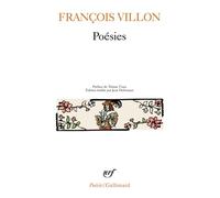 Poésies - - François Villon - Gallimard - Livre