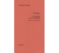 Poésies - Friedrich Nietzsche - Ivrea - broché - Poésie