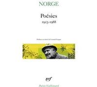 Poésies: (1923-1988)