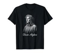 Poète comédie Renaissance Dante Alighieri T-Shirt Graphique avec Valeur