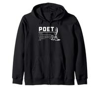 Poète Définition Poésie Écrivain Créatif Écriture Citation Sweat à Capuche