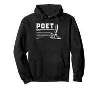 Poète Définition Poésie Écrivain Créatif Écriture Citation Sweat à Capuche