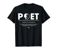 Poète Définition Poésie Écrivain Créatif Écriture Citation T-Shirt