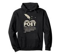 Poète Definition Writer Poetry Lover Quill Dictionnaire Citation Sweat à Capuche