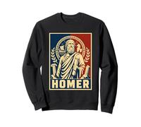 Poète épique Homer Grèce Antique Iliade Odyssey Sweatshirt