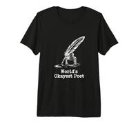 Poète et écrivain drôle Le Plus Cool du Monde | Poetcore T-Shirt Haut de Gamme