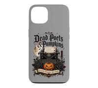 Poètes Morts et citrouilles Poetcore Lecture Halloween Coque pour iPhone 13