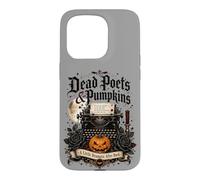 Poètes Morts et citrouilles Poetcore Lecture Halloween Coque pour iPhone 15 Pro