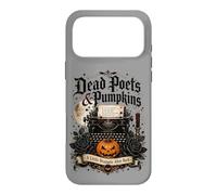 Poètes Morts et citrouilles Poetcore Lecture Halloween Coque pour iPhone 17 Pro Max