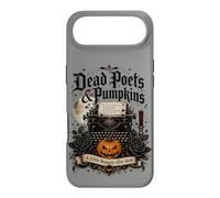 Poètes Morts et citrouilles Poetcore Lecture Halloween Coque pour iPhone Air