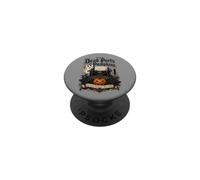 Poètes Morts et citrouilles Poetcore Lecture Halloween PopSockets PopGrip Adhésif
