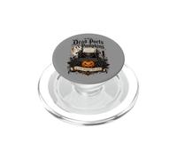 Poètes Morts et citrouilles Poetcore Lecture Halloween PopSockets PopGrip pour MagSafe