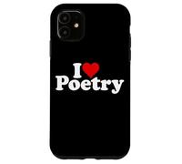 POÈTES POÉSIE I Love Heart Coque pour iPhone 11