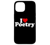 POÈTES POÉSIE I Love Heart Coque pour iPhone 15