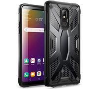 Poetic Coque de Protection Hybride pour LG Stylo 5 (2019) Transparent/Noir