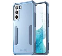 Poetic Coque de protection Neon Series conçue pour Samsung Galaxy S22 Plus 5G 6,7" - Double couche - Robuste et légère - Résistante aux chocs - Coque de protection 2022 pour Galaxy S22+ 5G - Bleu ciel
