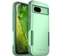 Poetic Coque néon pour Pixel 8A 5G 6,1", double couche, robuste, fine et résistante aux chocs, menthe