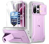 Poetic Coque Revolution pour OnePlus 15 5G, | Housse de caméra coulissante | 2 protecteurs d'écran en verre trempé | Testé pour une chute de 20 pieds de qualité militaire | Coque robuste antichocs à