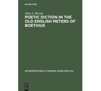 Poetic Diction In The Old English Meters Of Boethius