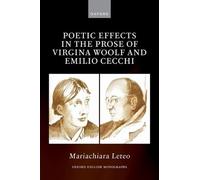 Poetic Effects in the Prose of Virginia Woolf and Emilio Cecchi