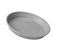 Poetic Emsa CITY CLASSIC 517662 Plateau de pot de fleurs en plastique Gris antique 17 cm