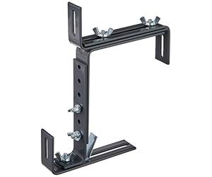 POETIC/EMSA - VARIO Support universel pour Jardinière / Bac à Fleurs - Utilisation universelle - Pour largeur de balustrade de 4 à 15 cm - Couleur anthracite - Capacité de charge 50kg