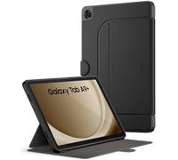 Poetic Explorer Étui magnétique Compatible avec Galaxy Tab A9+ Plus (2023), étui Folio avec Support, Support magnétique Super Puissant pour Tablette Galaxy A9 Plus, Noir