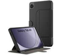 Poetic Explorer Étui portefeuille magnétique pour Samsung Galaxy Tab A9 (2023) avec support, support magnétique super puissant pour tablette Galaxy A9, noir