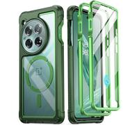 Poetic Guardian Coque compatible avec OnePlus 12 5G (2024), protection d'écran intégrée, fonctionne avec identification d'empreintes digitales, coque de protection intégrale hybride antichoc, robuste